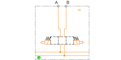 SD-Working section on-off